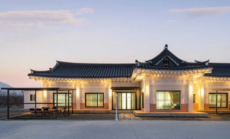 경주 포석정 한옥 풀빌라