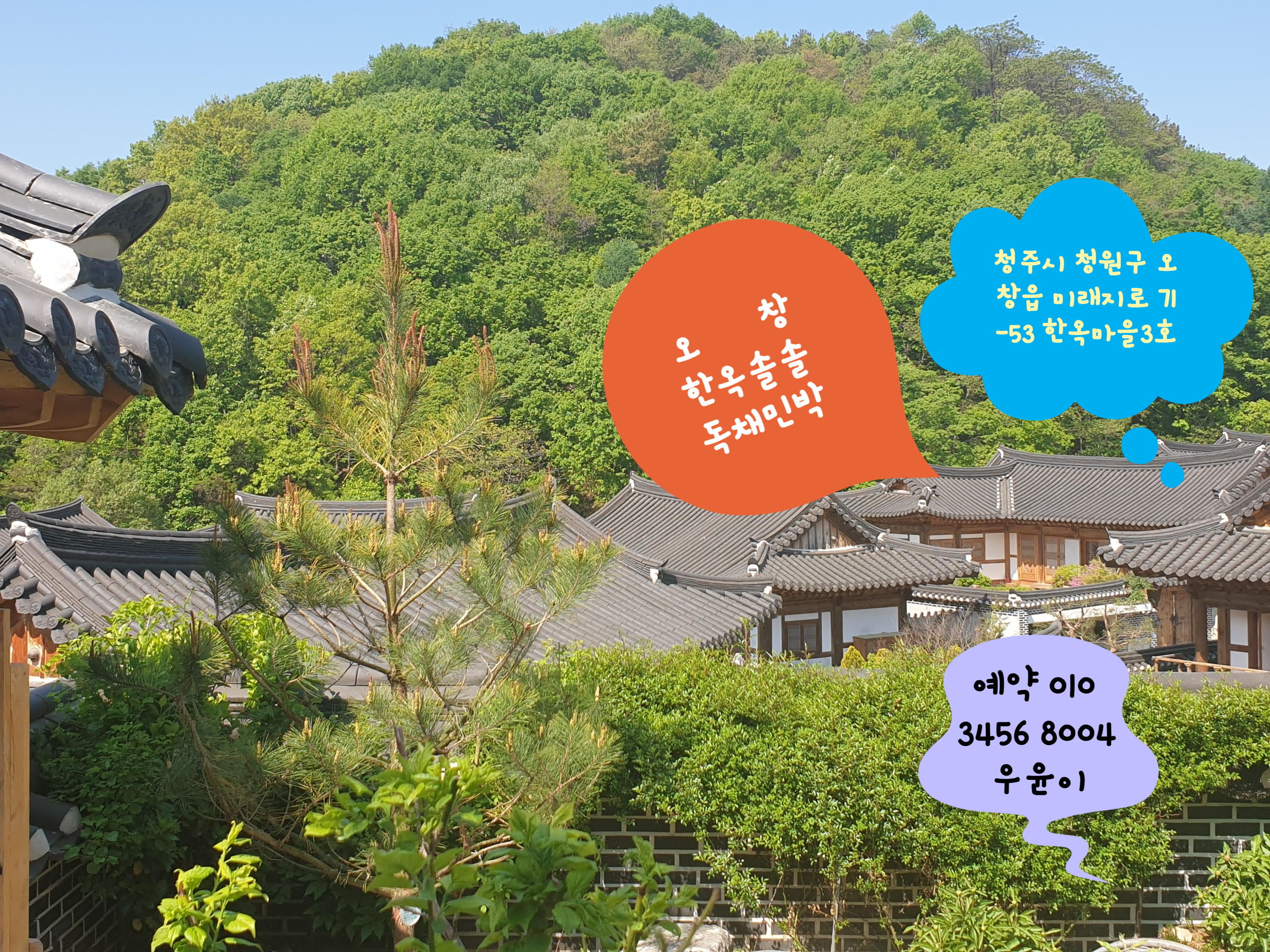 청주 한옥솔솔민박 / 