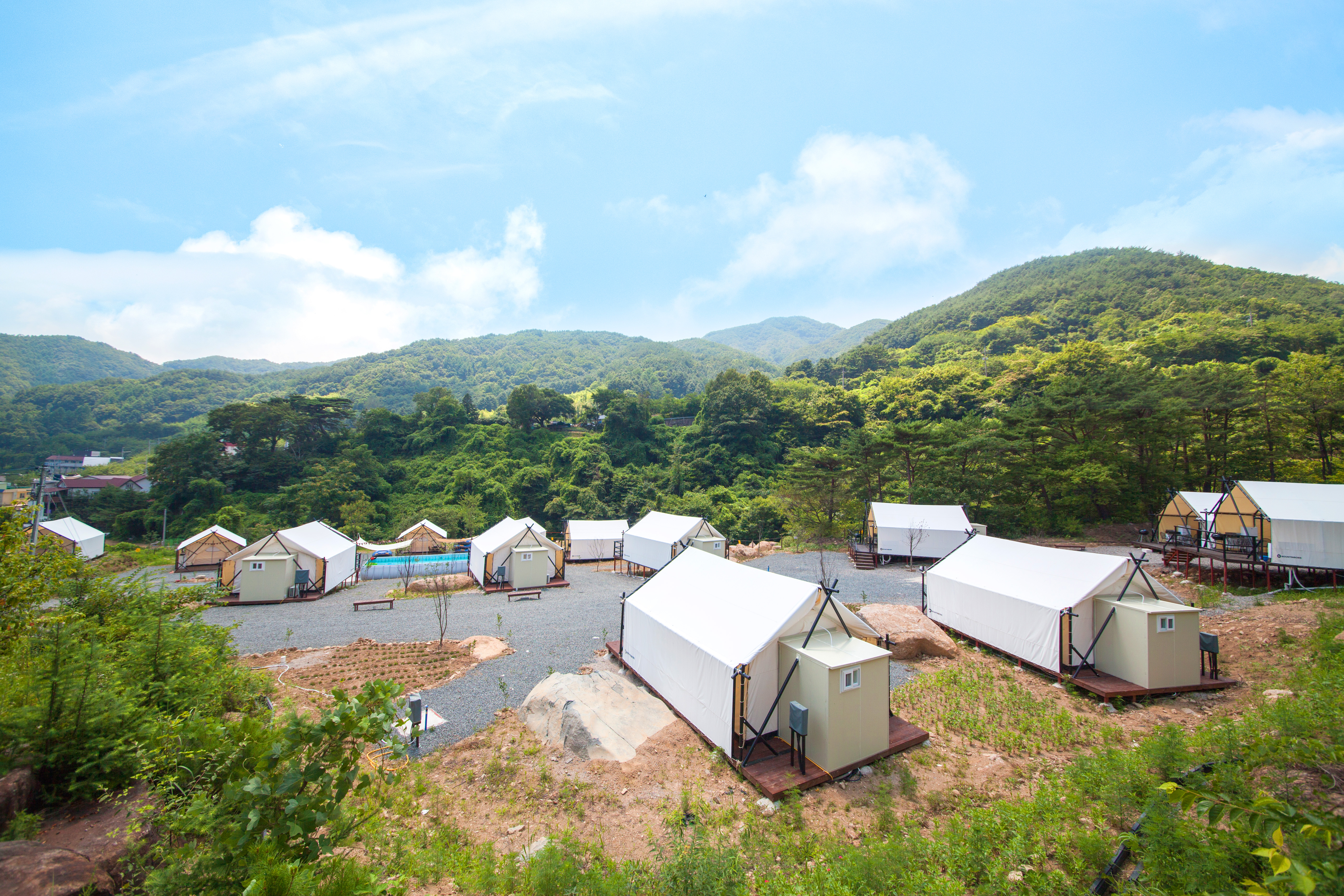 산청 지리산리조트 글램핑 / 