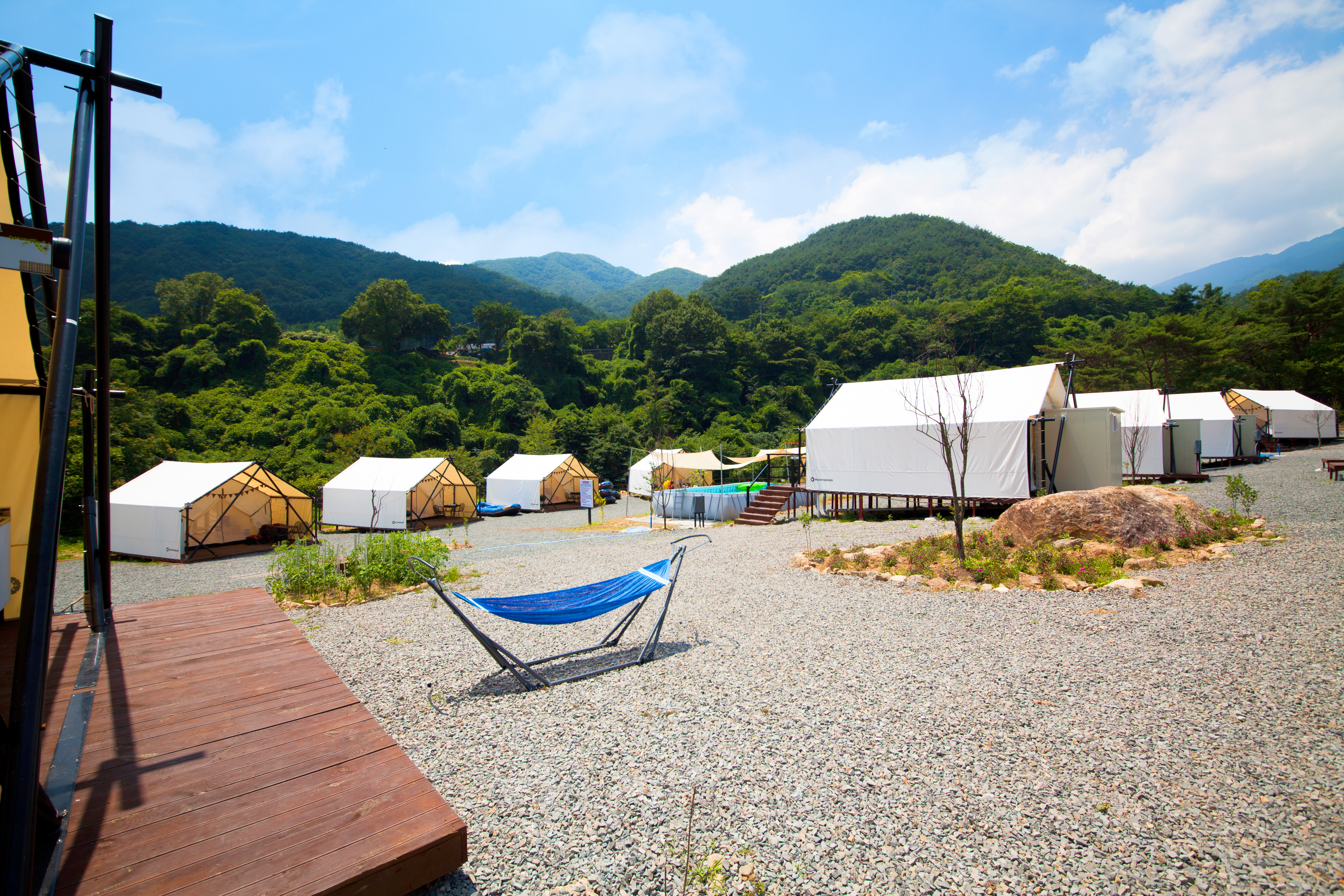 산청 지리산리조트 글램핑 / 