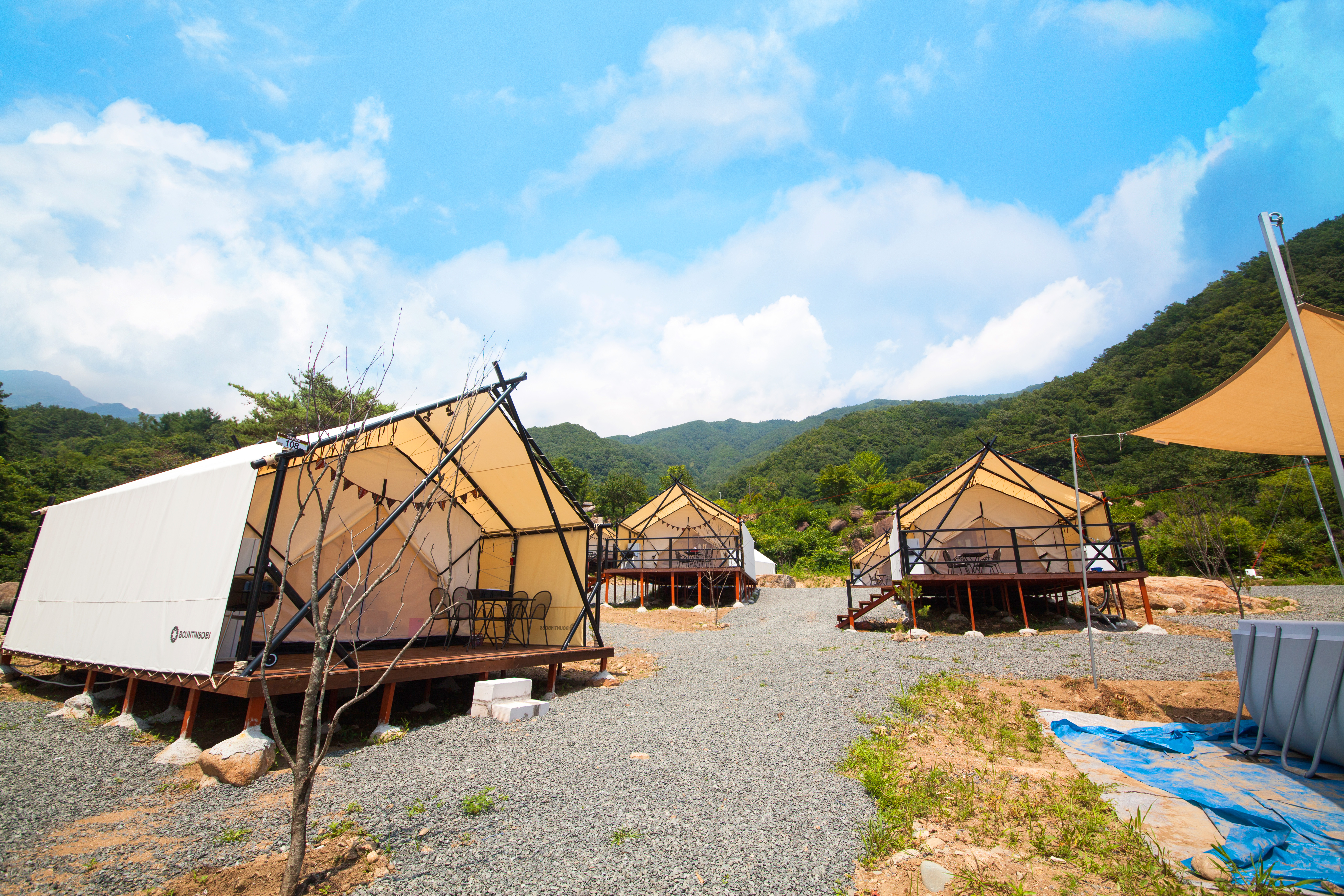 산청 지리산리조트 글램핑 / 