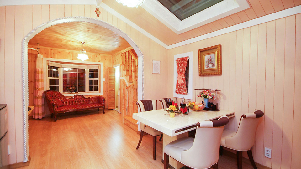 홍천 통나무 펜션 /