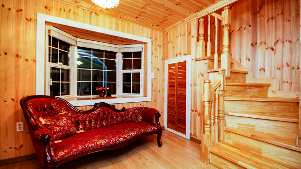 홍천 통나무 펜션 /