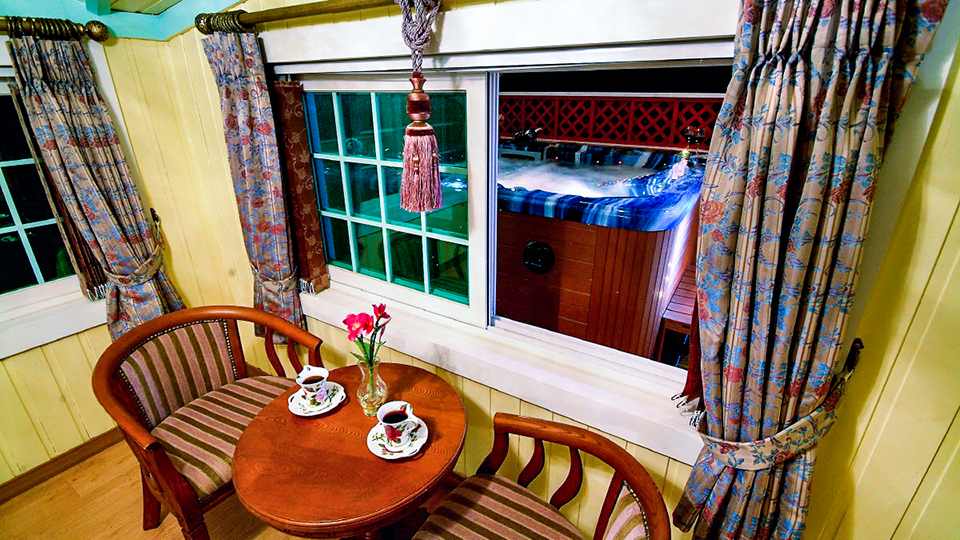 홍천 통나무 펜션 /