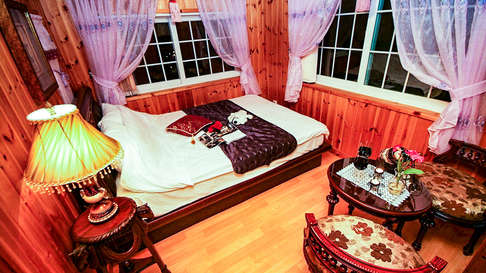 홍천 통나무 펜션 /