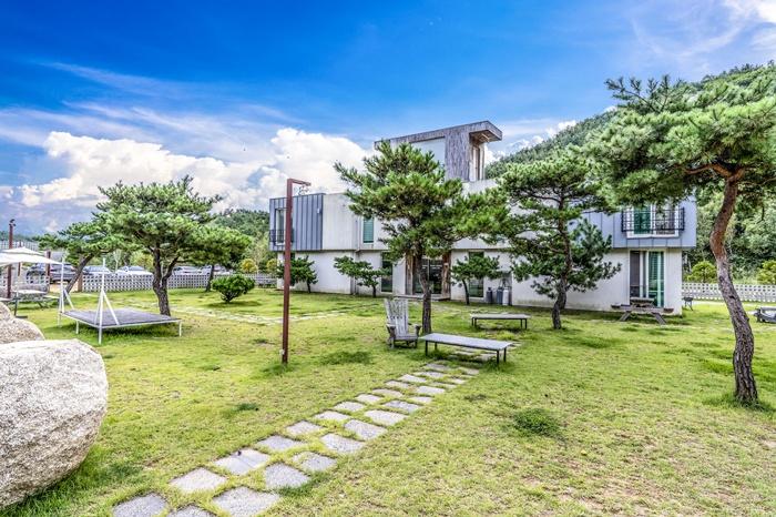 고성 숲속의정원 애견동반펜션 / 