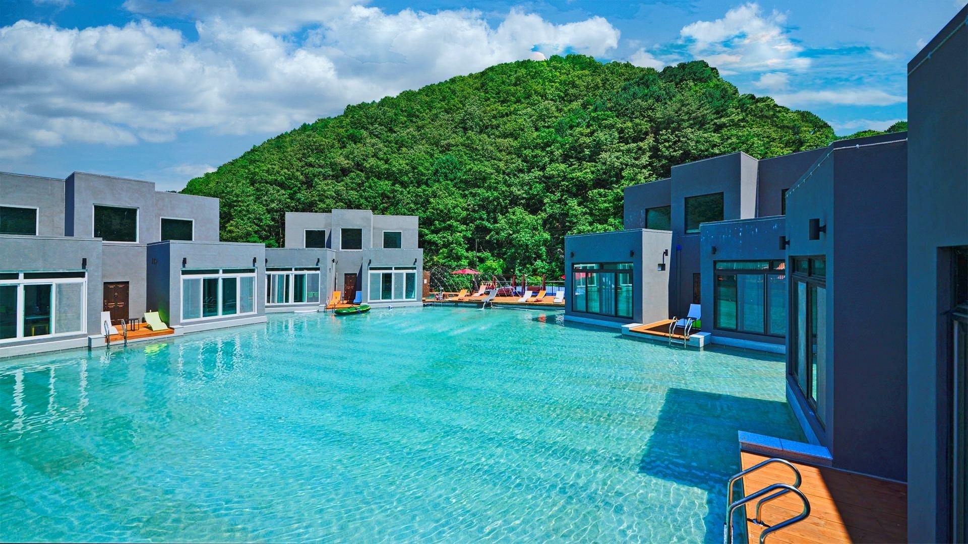 춘천 남이섬 설리조트 워터파크빌라 / 