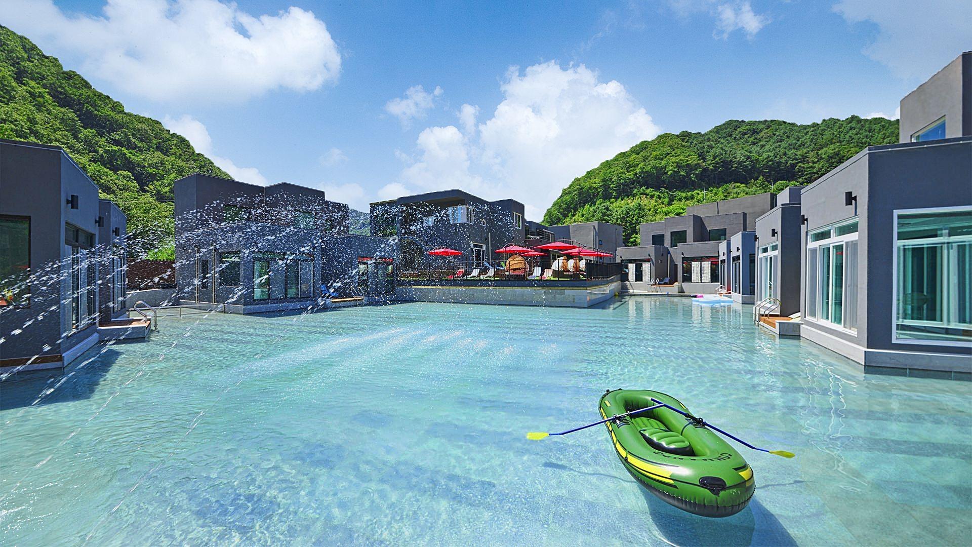 춘천 남이섬 설리조트 워터파크빌라 / 