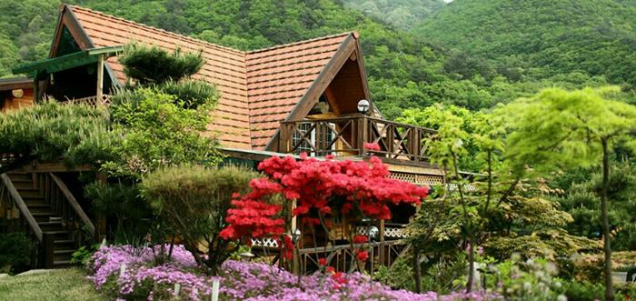 양산 배내골 산골이야기펜션 독채펜션 / 
