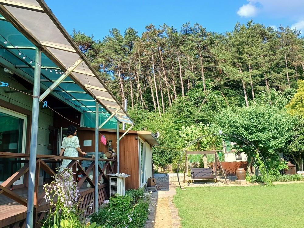 완주 독채펜션 정원채 /