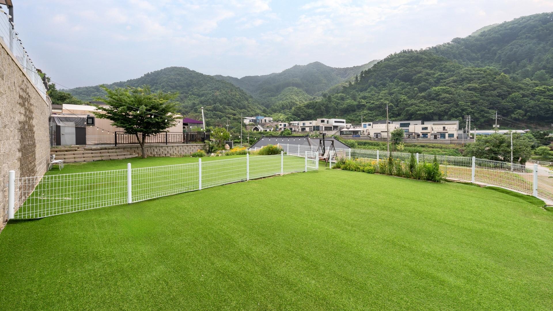 가평 또바기 애견 동반 스파 글램핑 카라반 펜션 / 